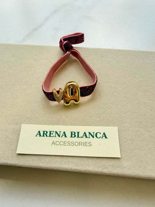 CRIMSON HEART LUXE ELASTIC BRACELET