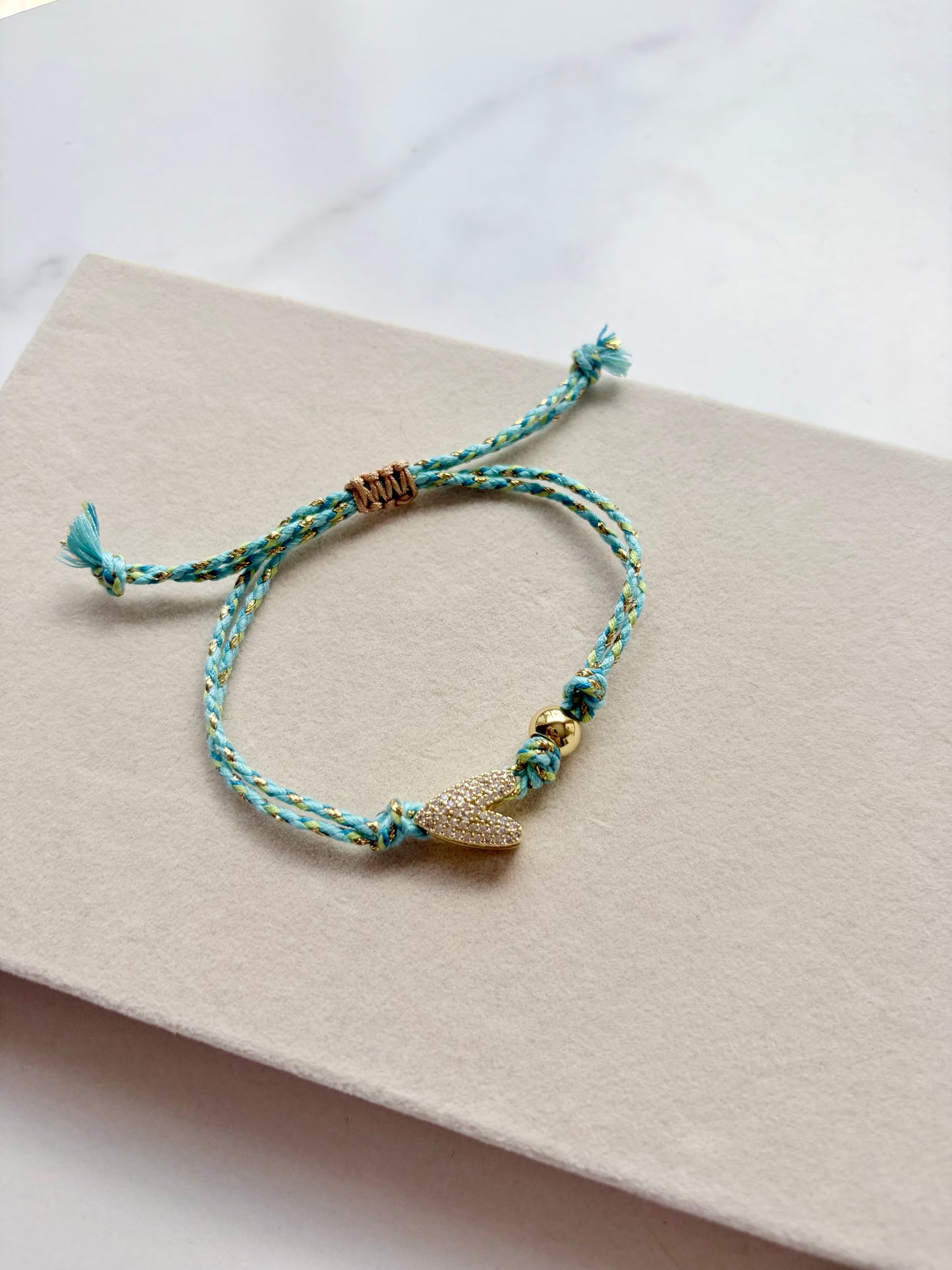 GOLD HEART BRACELET
